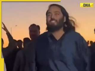 Mukesh Ambani's son Anant Ambani walks to Dwarka covering 140 km distance, WATCH viral video