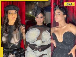 Wamiqa Gabbi, Sushmita Sen to Tanishaa Mukerji: Celebs embrace over-the-top glamour at fashion event