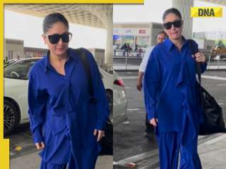 Kareena Kapoor pulls off Rs 1.45 lakh outfit effortlessly with no-makeup look at Mumbai airport