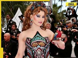 Urvashi Rautela walks Cannes 2025 red carpet with extravagant parrot clutch worth Rs...; netizen says, 'looking like design...'