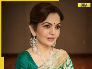Nita Ambani wows in handwoven Banarasi silk saree, pairs it with rose-cut diamond brooch, massive diamond bracelet, know why these are special