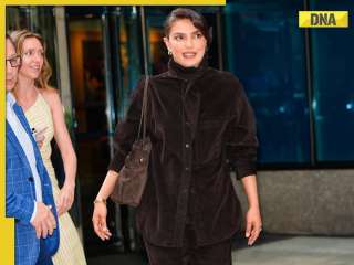 Priyanka Chopra stuns in mocha brown co-ords as she promotes Heads Of State, cheers for Nick Jonas; SEE PICS