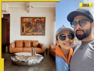 Step inside Rakul Preet Singh and Jackky Bhagnani's luxurious house with multiple living rooms, king-size kitchen and breathtaking terrace
