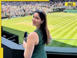 Sara Tendulkar’s effortless elegance in green steals the spotlight at Wimbledon 2025; SEE PICS