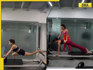 Take inspiration from Janhvi Kapoor, Khushi Kapoor's pilates workout routine for toned body