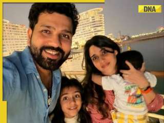 In PICS: Rohit Sharma, Ritika Sajdeh's son Ahaan turns 1, couple shares adorable pics from 1st birthday