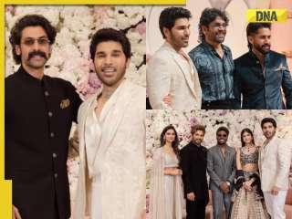 Allu Sirish, Nayanika Reddy pre-wedding bash: Allu Arjun, Ram Charan, Atlee, Nani, Nagarjuna, Naga Chaitanya, Rana Daggubati attend grand celebration
