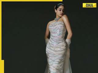 Janhvi Kapoor stuns in Rahul Mishra’s ‘Pointilism Fields’ sequinned gown, SEE PICS