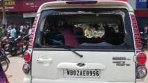 Contai: Dilip Ghosh's car vandalised, 3 critically injured in BJP...