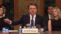 Matt Damon's spoof of angry Brett Kavanaugh in Saturday Night Liv...