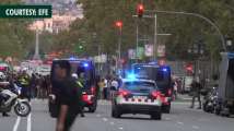 Protesters block roads to mark anniversary of referendum in Spain's Ca...