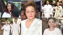 PICS: Krishna Raj Kapoor Funeral - Aishwarya Rai Bachchan, Kareena Kapoor K...