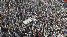 In Pics: Delhi border witnesses violent scenes; cops fire tear gas shells,...