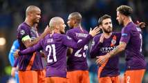 Champions League Results Group F: David Silva powers Manchester City t...