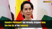 Canada revokes Myanmar leader Aung San Suu Kyi's honorary citizenship...