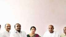 Cong, BJP surprised at LS bypolls in Karnataka; CM's wife to cont...
