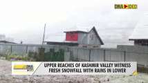 Fresh snowfall in upper reaches of Kashmir Valley