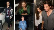 In Pics: Shah Rukh Khan- Gauri, Karan Johar, Shweta Bachchan Nanda turn up...