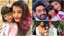 These pictures of Aishwarya Rai Bachchan and Aaradhya with Abhishek and Ami...