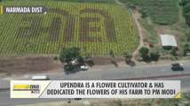 Flower cultivator dedicates flowers of his farm to PM Modi