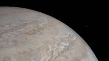 NASA's Juno Mission unveils stunning image of Jupiter's moon...