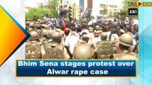 Bhim Sena stages protest over Alwar rape case