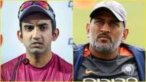 Gambhir asks Team India selectors to discuss with MS Dhoni about his future...