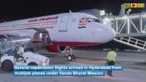 Vande Bharat Mission: Several repatriation flights arrive in Hyderabad