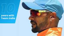 Shikhar Dhawan shares heartfelt post on completing 10 years with Team...