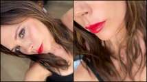 Victoria Beckham's 'rare red lip moment' gets the Inter...