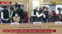 Watch: Agriculture Minister meets farm leaders 