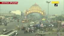 Farmers union in Amritsar moving towards Delhi’s Kundli border with 750 tra...