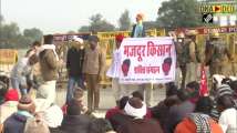 Watch: Puppet show organised for farmers at Haryana-Rajasthan Border