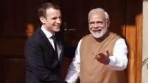 PM Modi wishes ''dear friend'' Emmanuel Macron spe...
