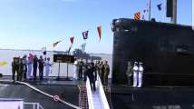 Indian submarine INS Sindhuvir inducted into Myanmar navy