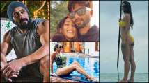 Photos of the Day: Salman flaunts his biceps, Shahid-Mira get lovey-dovey,...