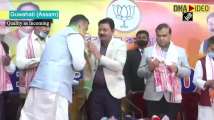 Expelled Congress MLAs Rajdeep Gowala, Ajanta Neog join BJP in Guwahati