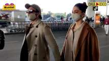 Hand in hand! Deepika, Ranveer off for vacay