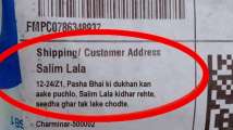 Internet in splits after 'Hyderabad Style' address goes vira...
