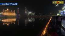 Golden Temple illuminates on Guru Gobind Singh's birth anniversary