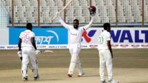 Debutant Kyle Mayers' unbeaten double 100 helps West Indies snatc...