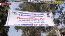 Youth attends job fair for better opportunities in J&K’s Kathua