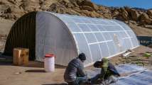 In pics: Sonam Wangchuk builds world's first solar-heated tent for Ind...