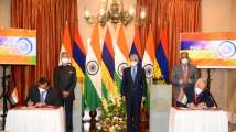India signs FTA with Mauritius, extends USD 100 million line of credit