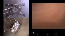NASA's Mars rover sends video of landing, first audio from red pl...