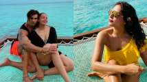 In Pics: Bipasha Basu slays it in monokini as she celebrates husband Karan...