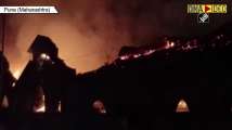 Massive fire breaks out at Pune’s market, 25 shops gutted