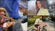 Photos of the Day: Rahul Vaidya rides cycle gifted by Salman Khan, Shehnaaz...