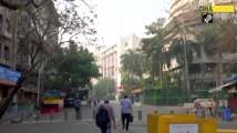 Equity indices trade with negative bias, financial stocks suffer