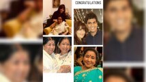 Rachana Rhythm wish noted singer Asha Bhosle on Maharashtra Bhushan Aw...